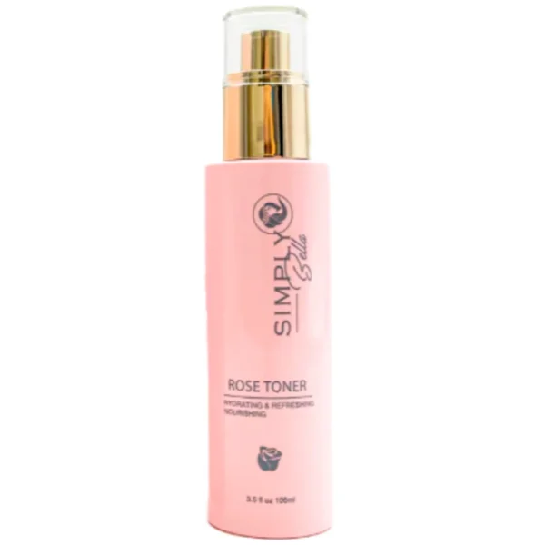 Tónico Facial De Agua De Rosas Hidratante y Refrescante Nutritivo Simply Bella - 6 Unidades